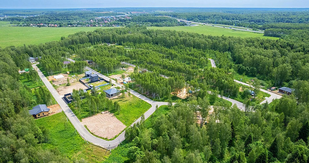 Фото коттеджный поселок Лесной остров